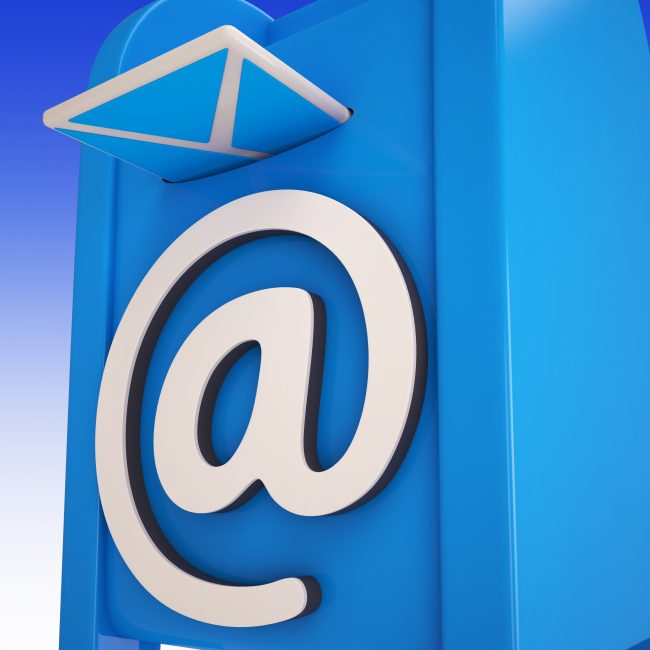 Email On Email box Showing Delivered Mails