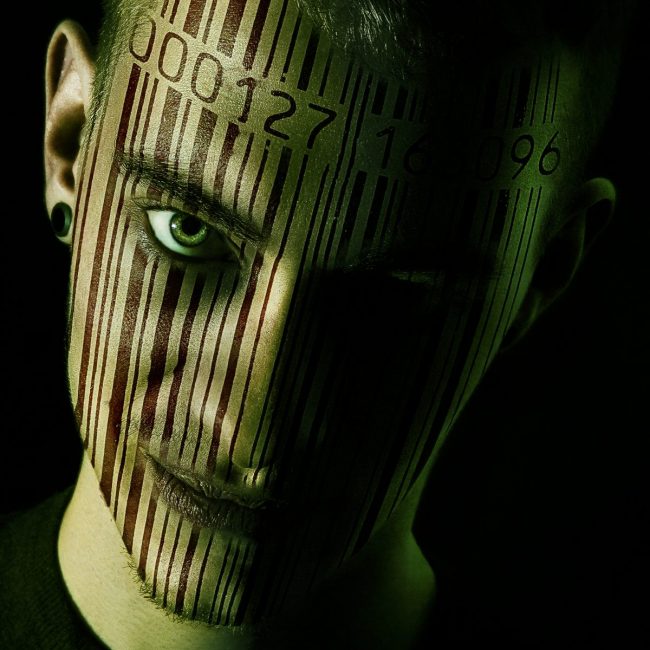 man-s-face-with-barcode-228838